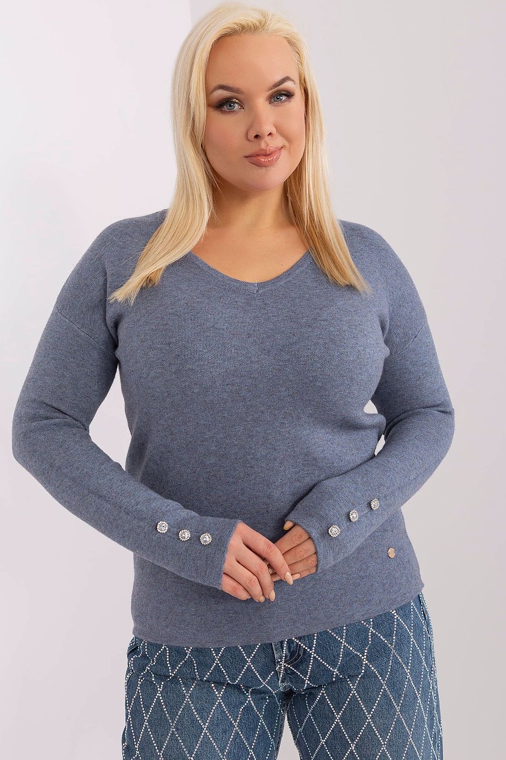  Jumper plus size model 190091 Factory Price 