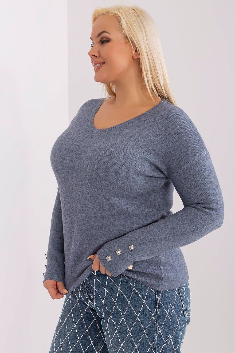  Jumper plus size model 190091 Factory Price 