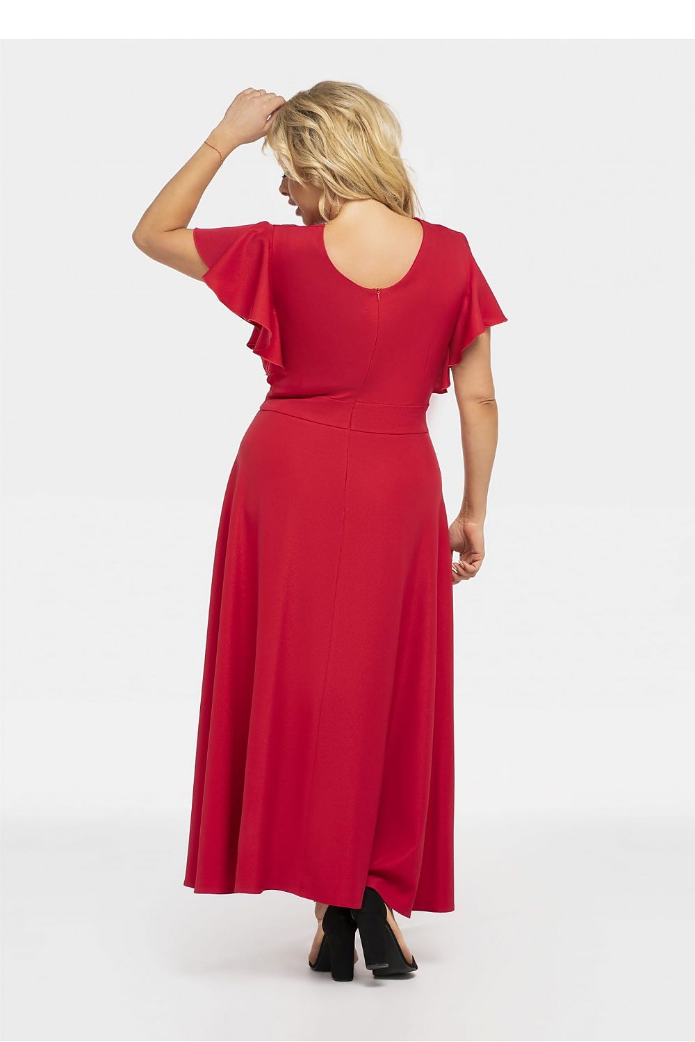  Plus size dress model 190941 Karko 