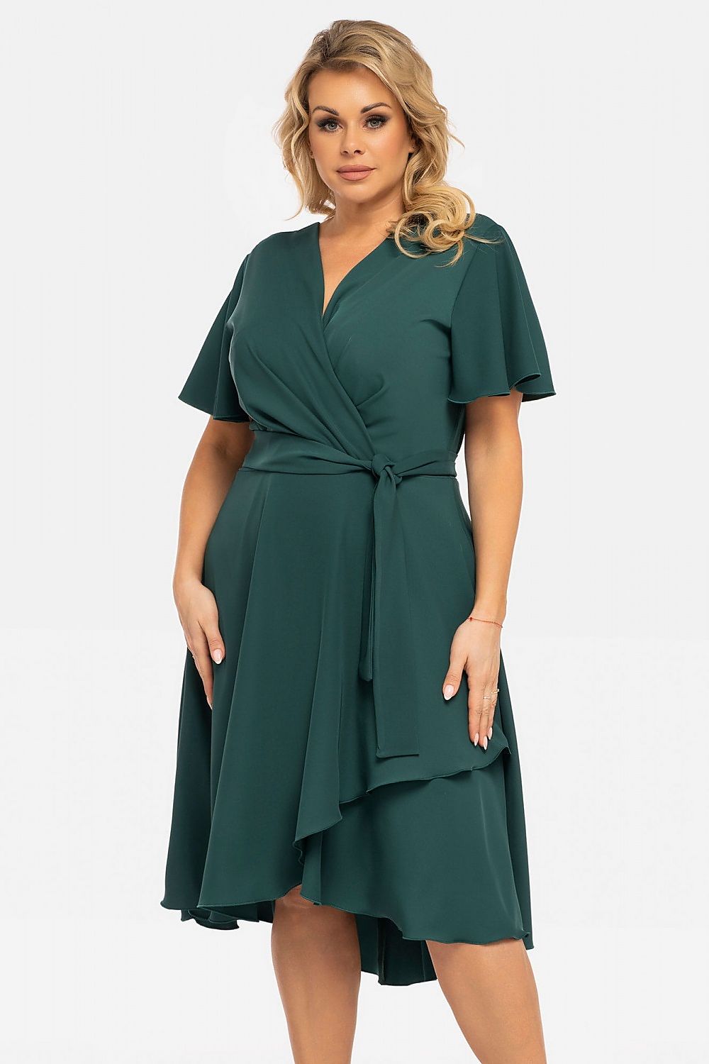  Plus size dress model 190950 Karko 