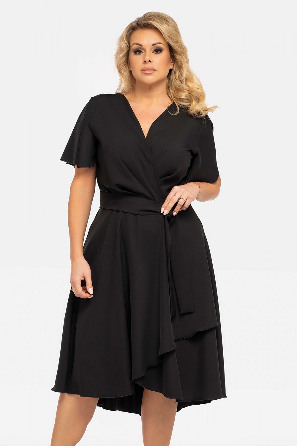  Plus size dress model 190951 Karko 