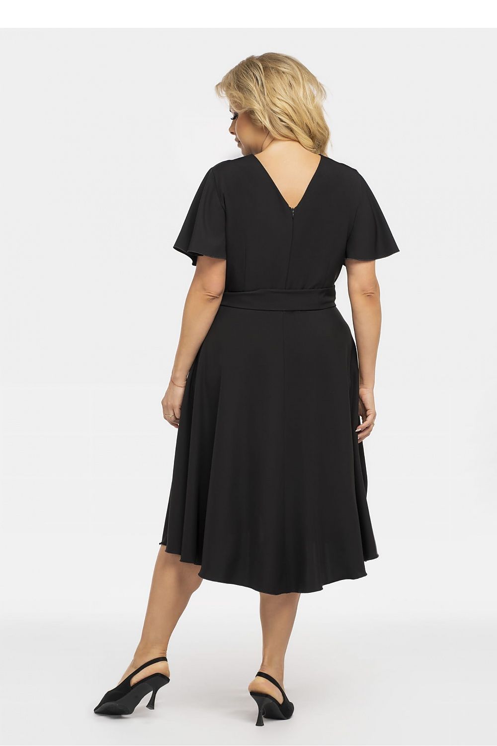  Plus size dress model 190951 Karko 