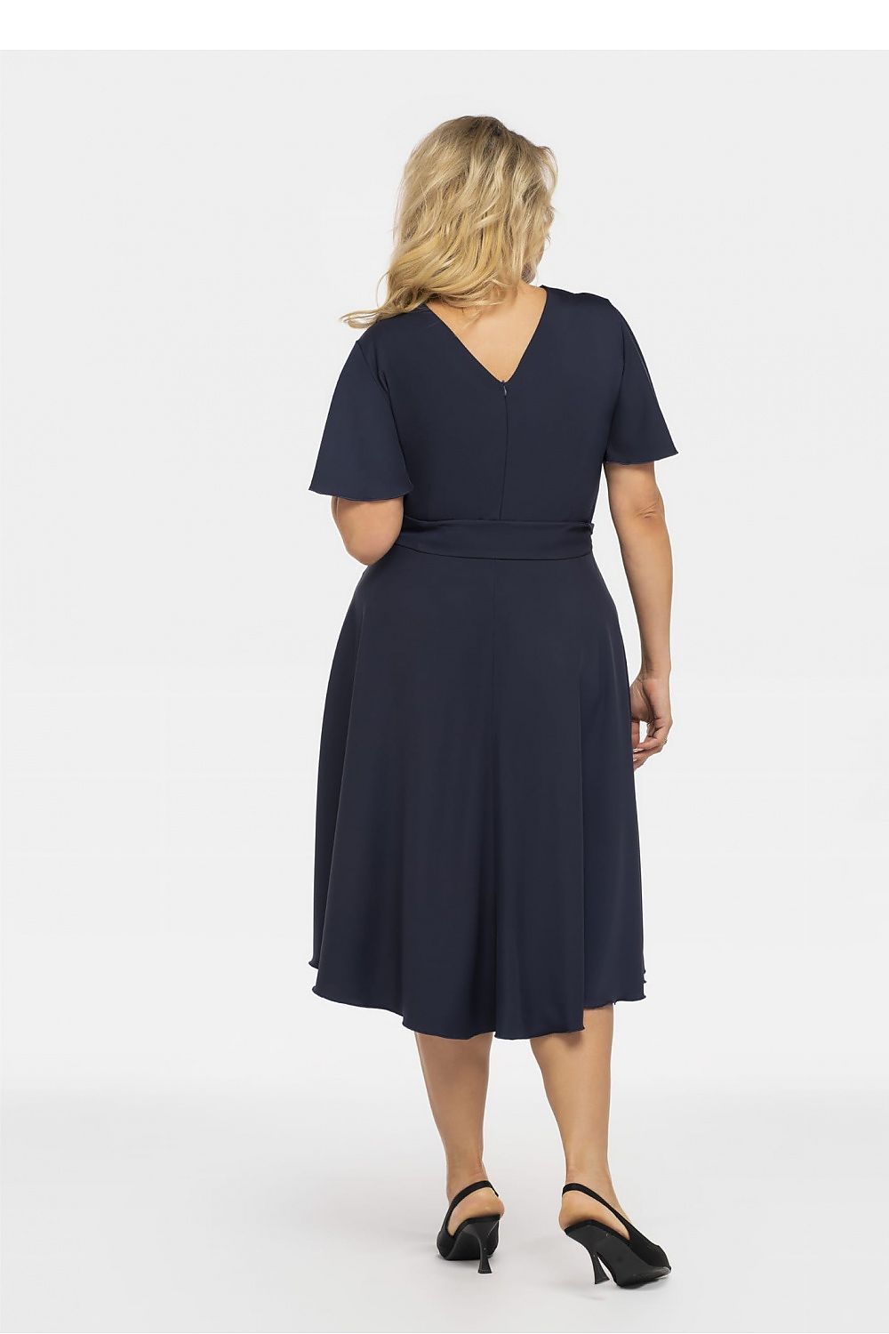  Plus size dress model 190952 Karko 