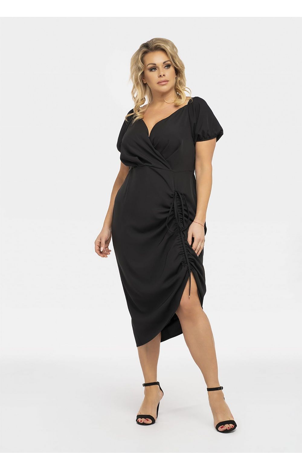  Plus size dress model 190953 Karko 