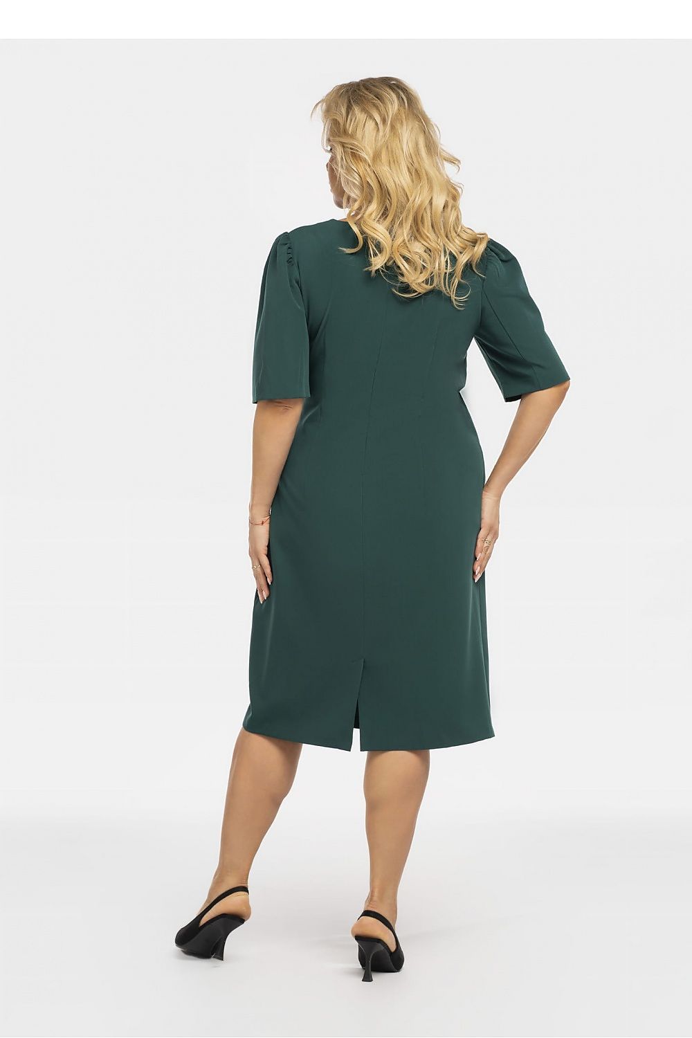  Plus size dress model 191378 Karko 