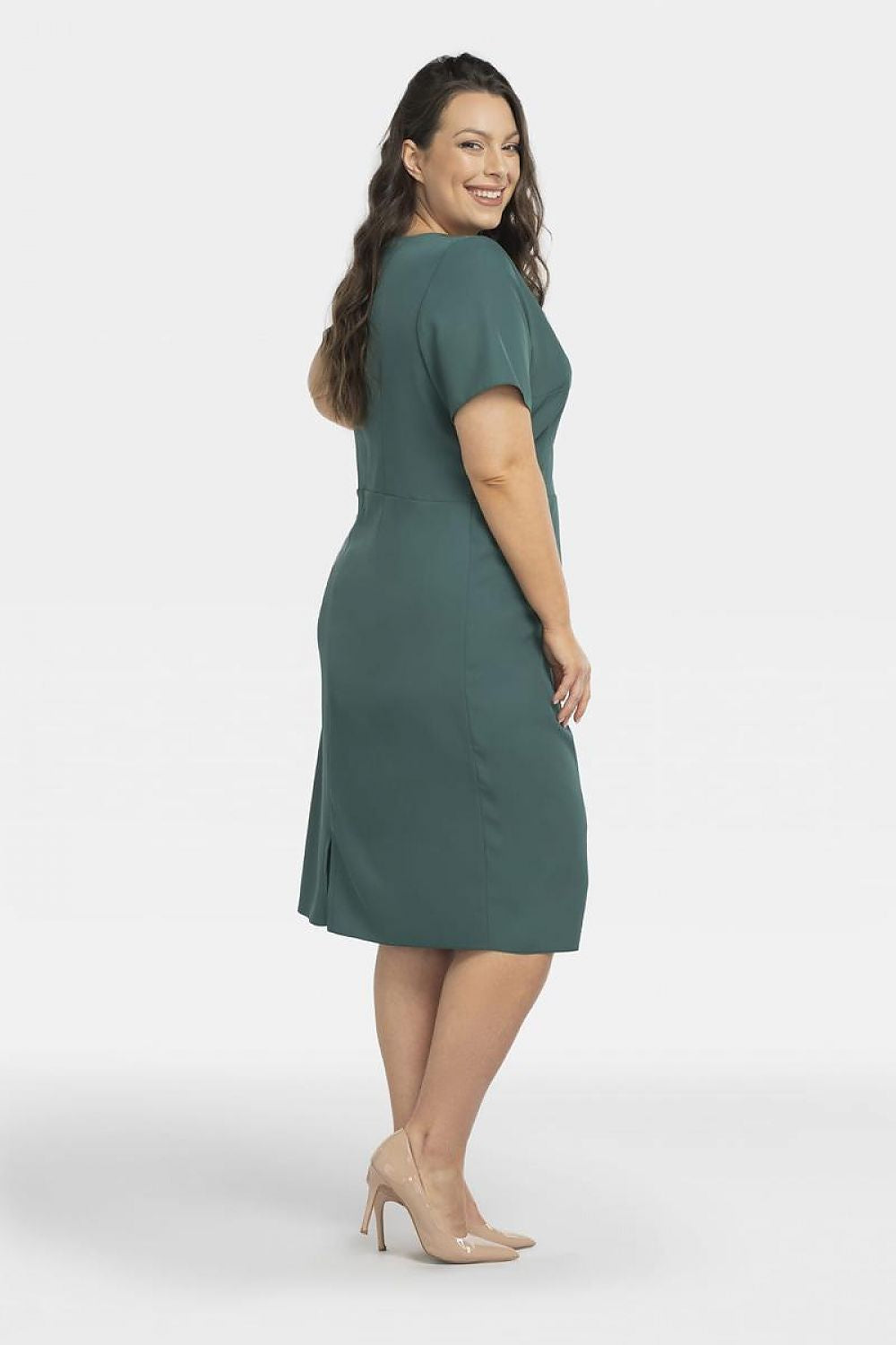  Plus size dress model 196867 Karko 