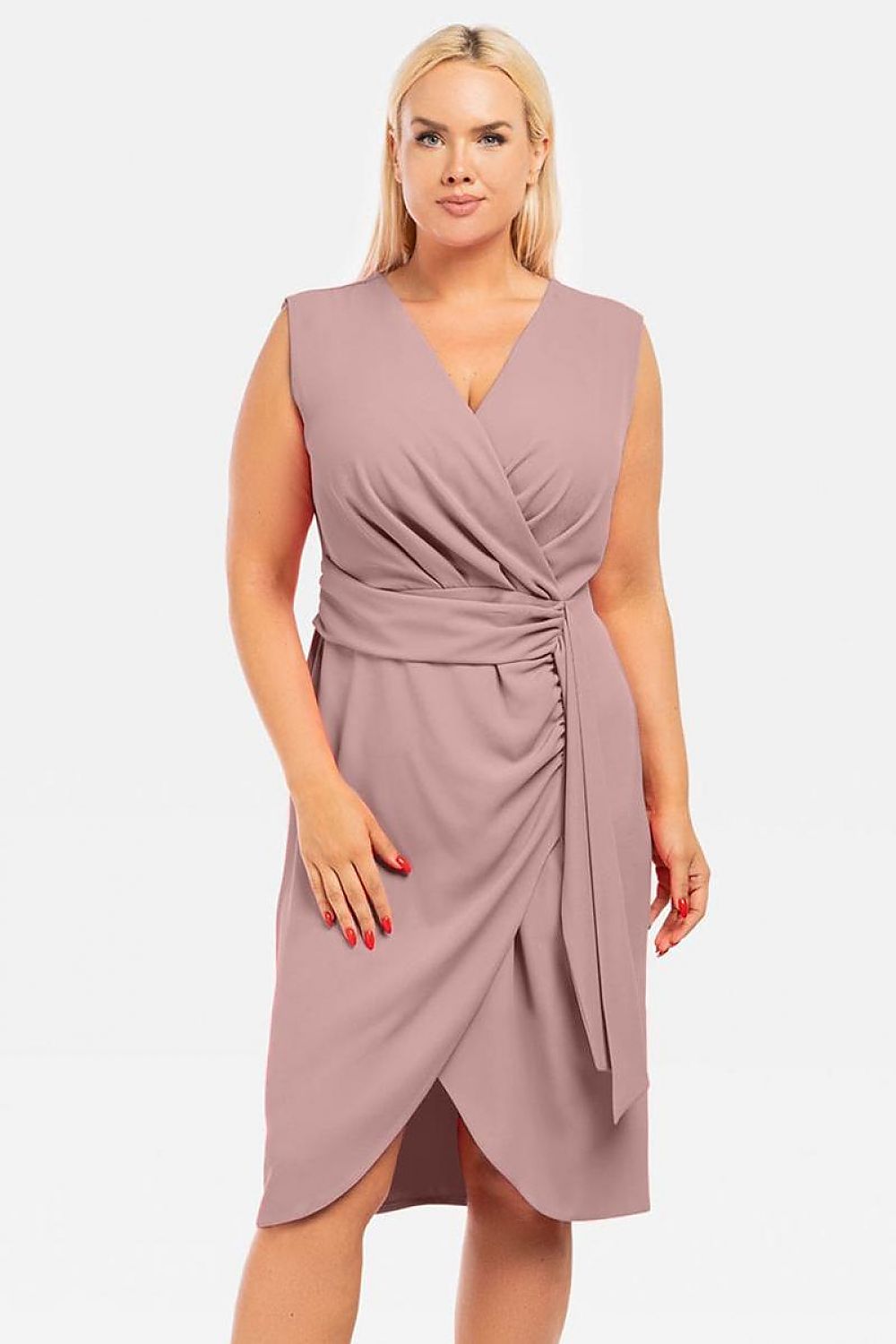  Plus size dress model 196872 Karko 