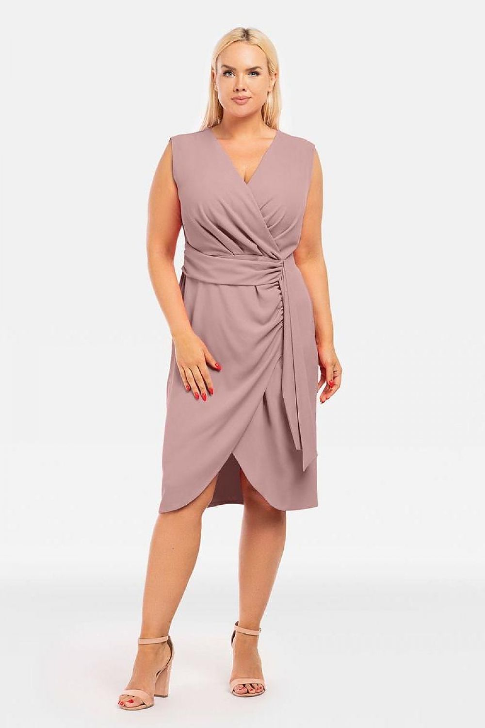  Plus size dress model 196872 Karko 