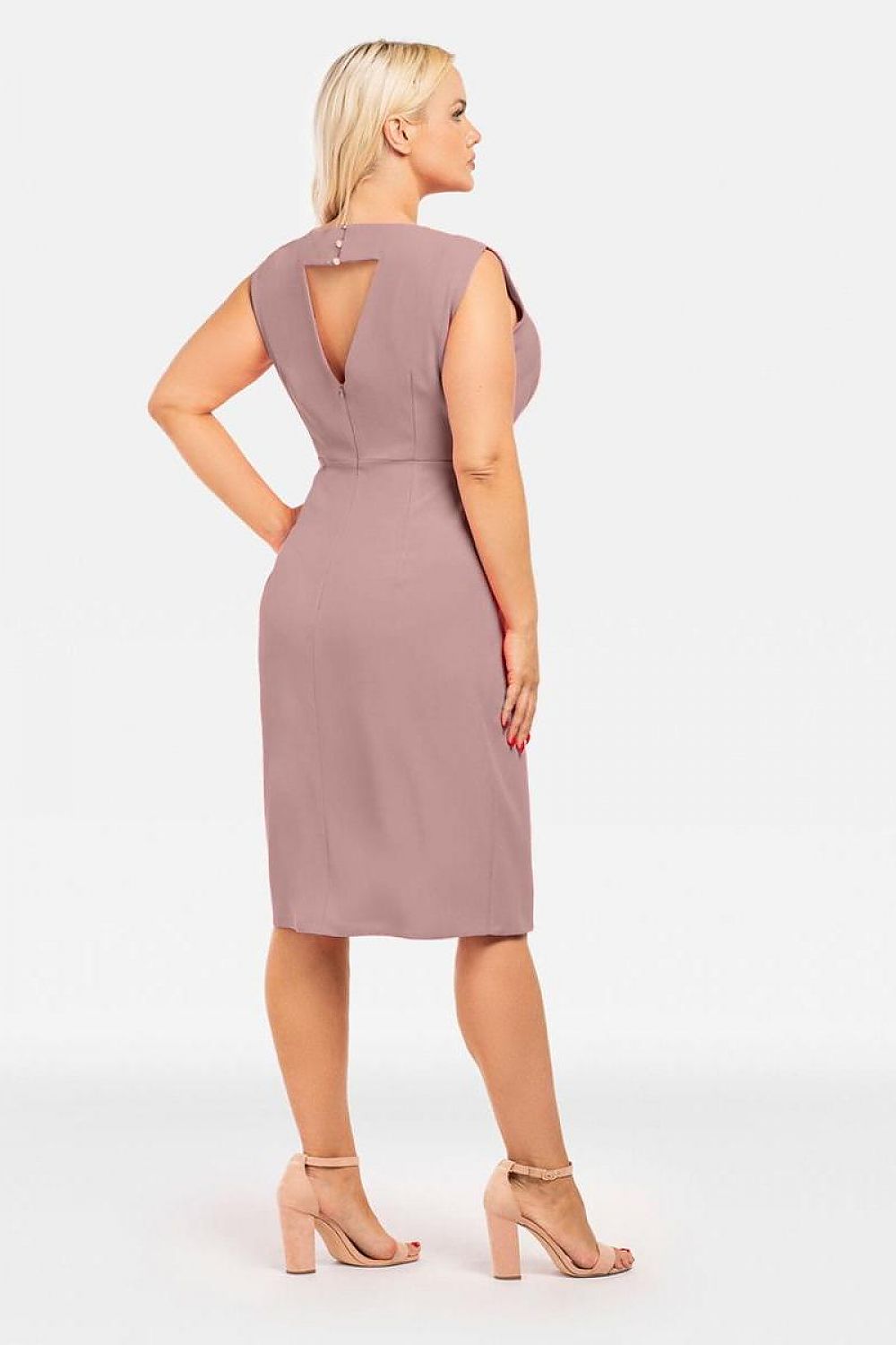  Plus size dress model 196872 Karko 