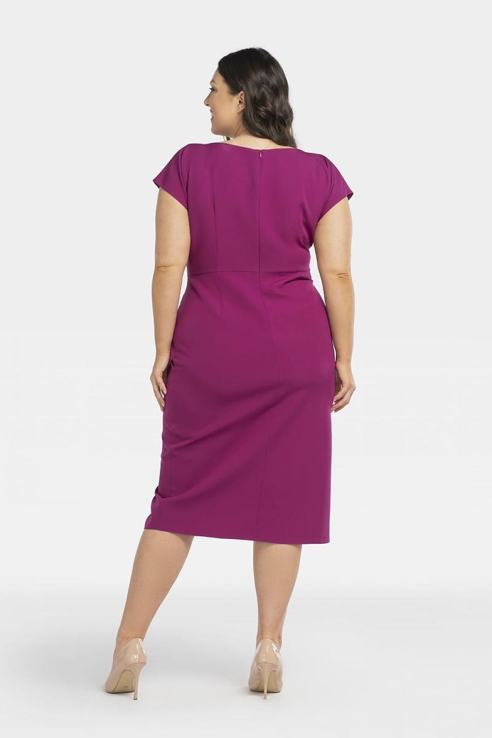  Plus size dress model 196874 Karko 