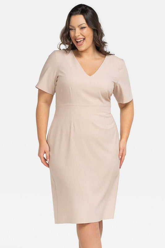  Plus size dress model 196879 Karko 