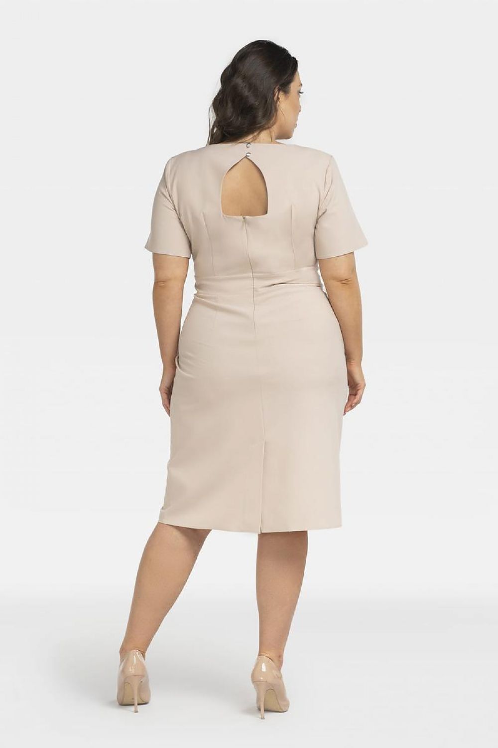  Plus size dress model 196879 Karko 