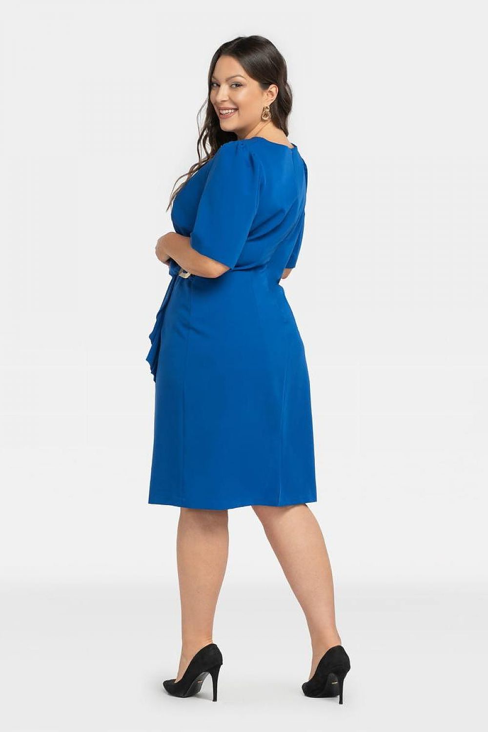  Plus size dress model 196889 Karko 