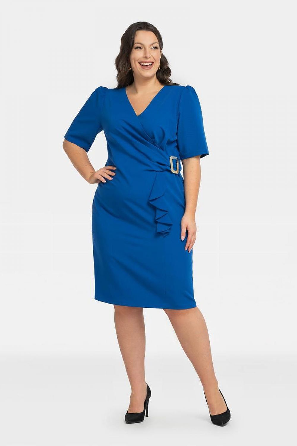  Plus size dress model 196889 Karko 