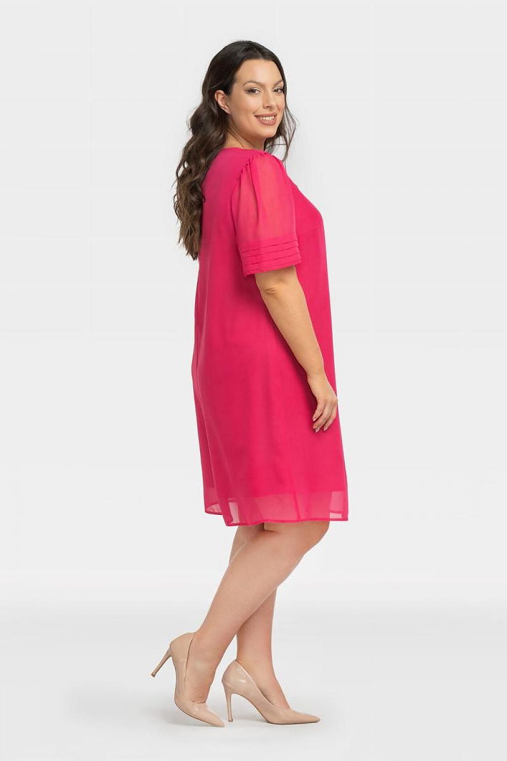  Plus size dress model 198153 Karko 