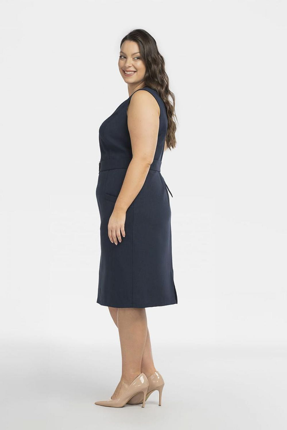  Plus size dress model 198155 Karko 