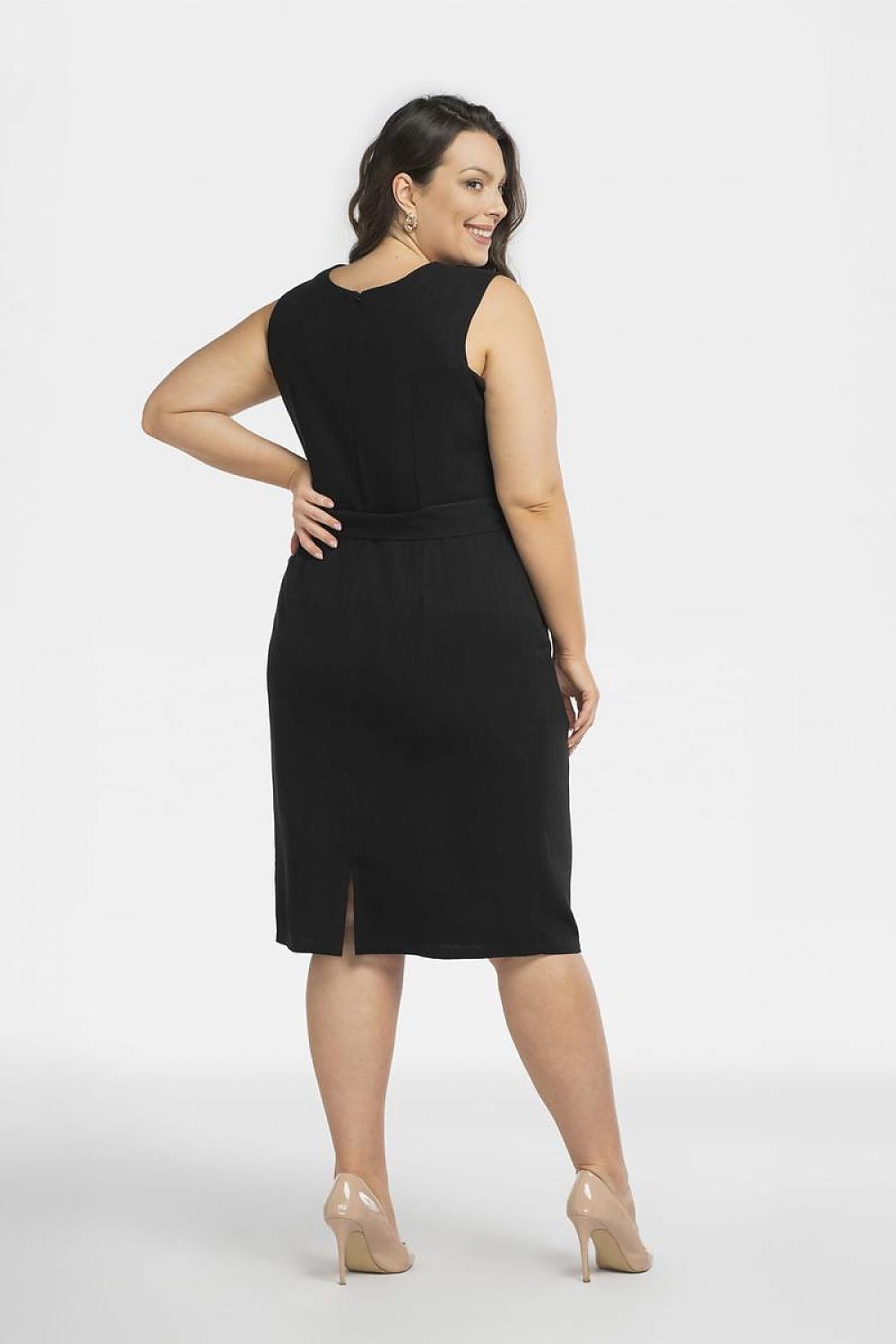  Plus size dress model 198156 Karko 