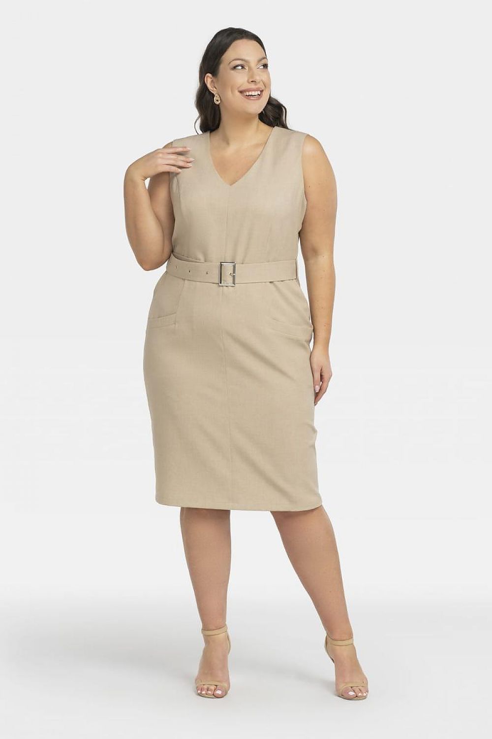  Plus size dress model 198157 Karko 