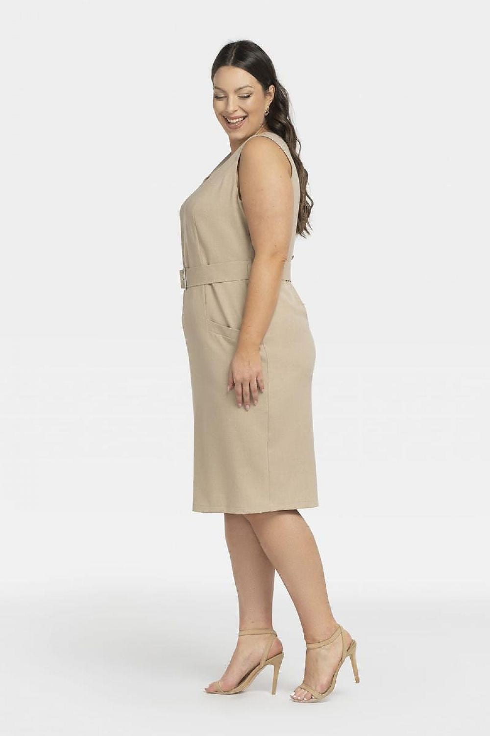  Plus size dress model 198157 Karko 