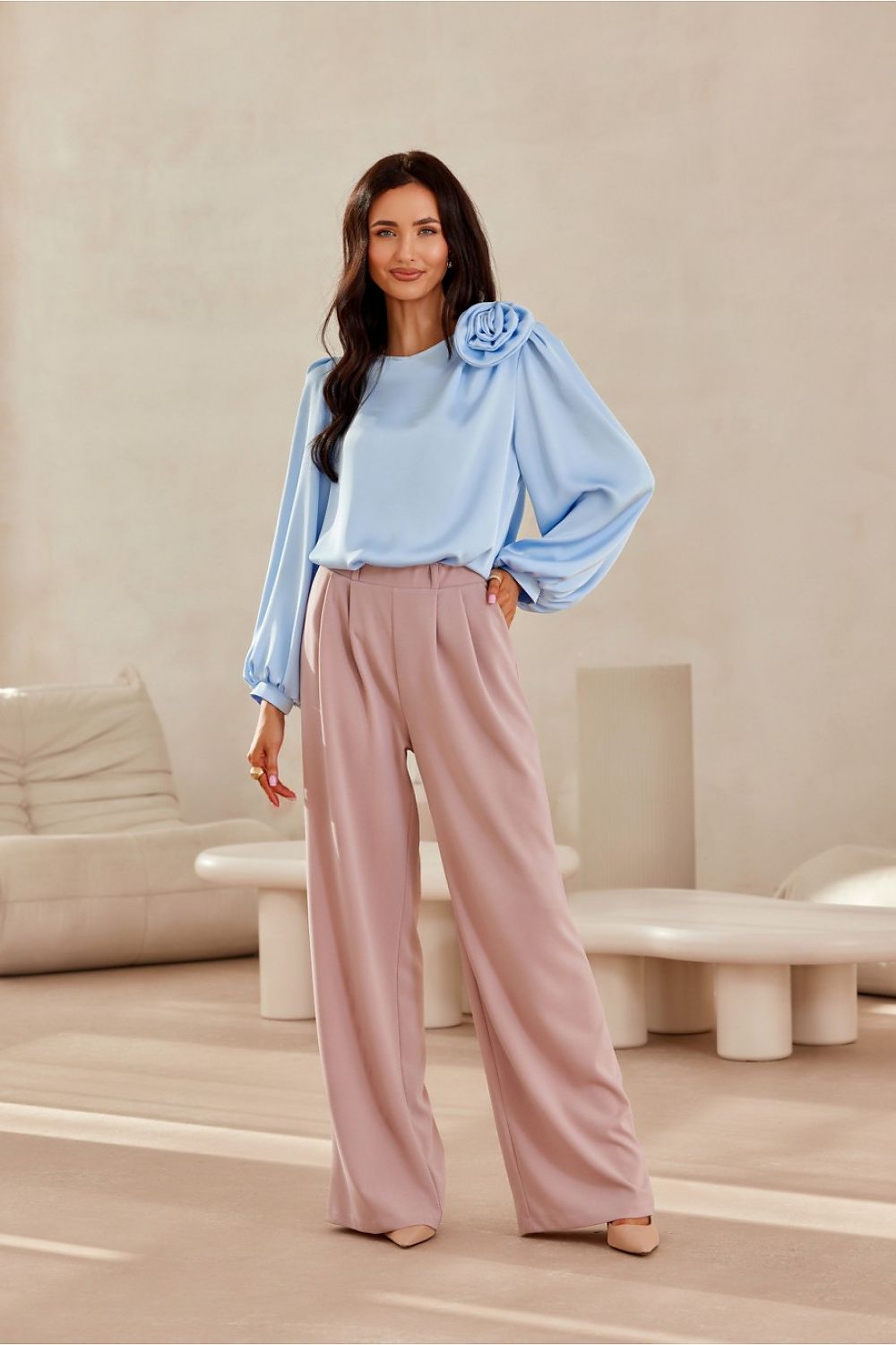  Women trousers model 206982 Roco Fashion 