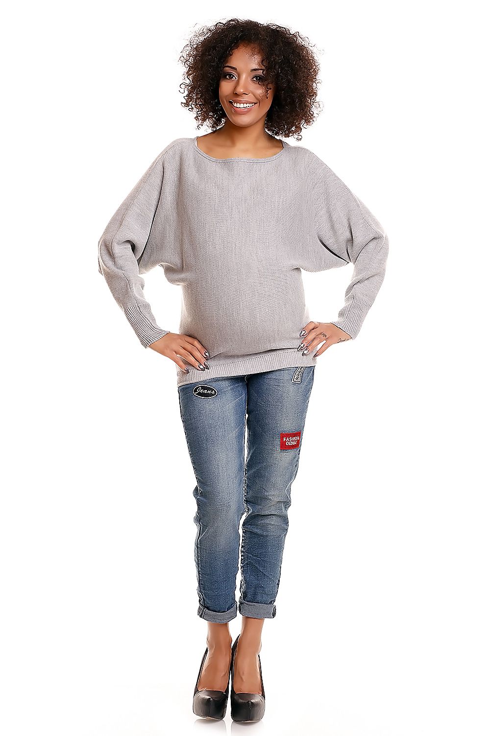  Pregnancy sweater model 84274 PeeKaBoo 