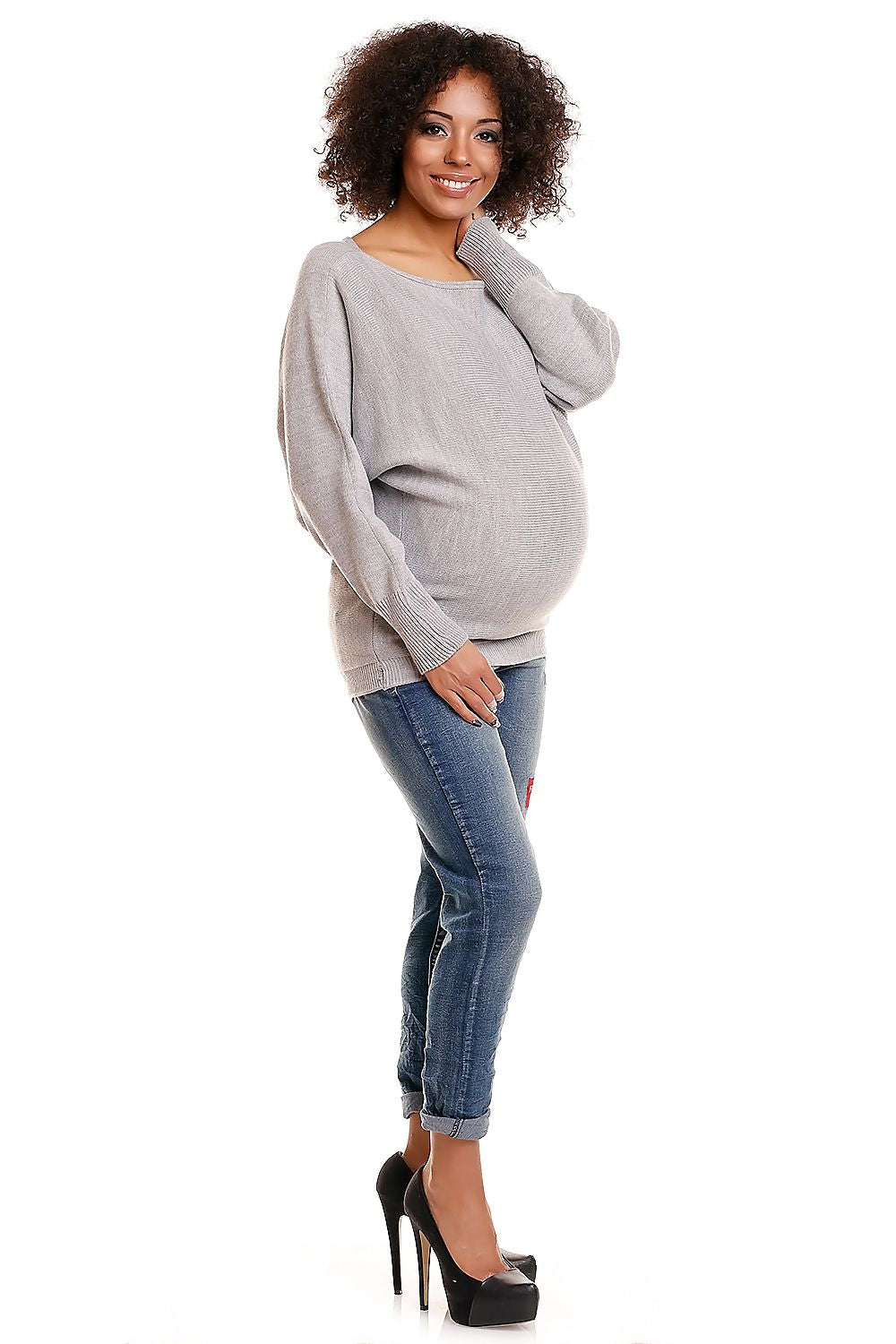  Pregnancy sweater model 84274 PeeKaBoo 