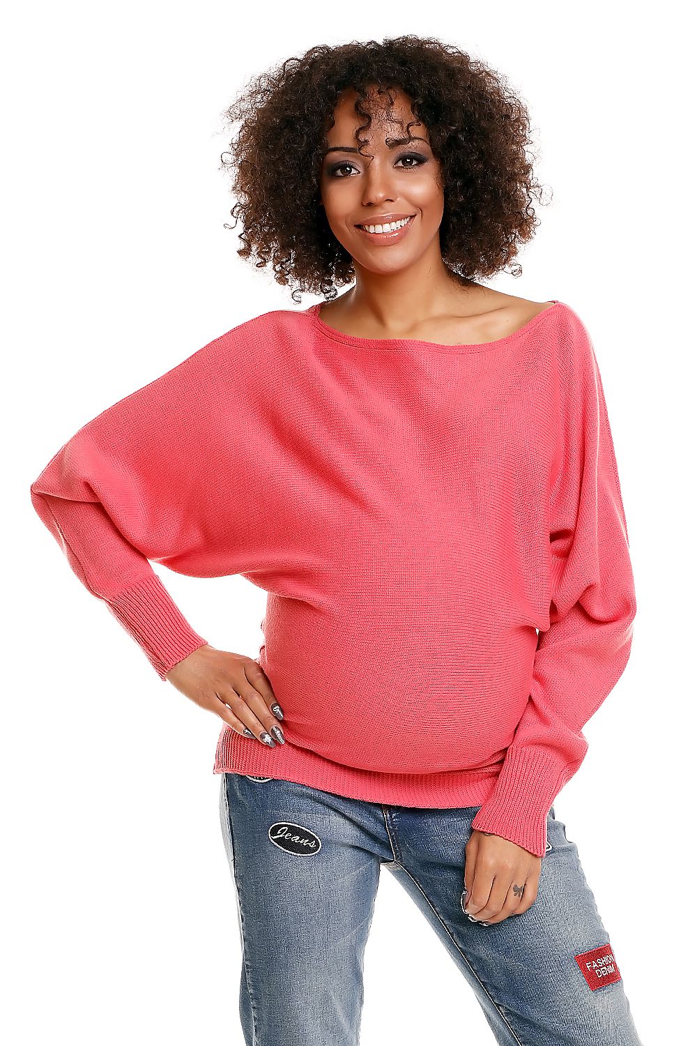  Pregnancy sweater model 84275 PeeKaBoo 