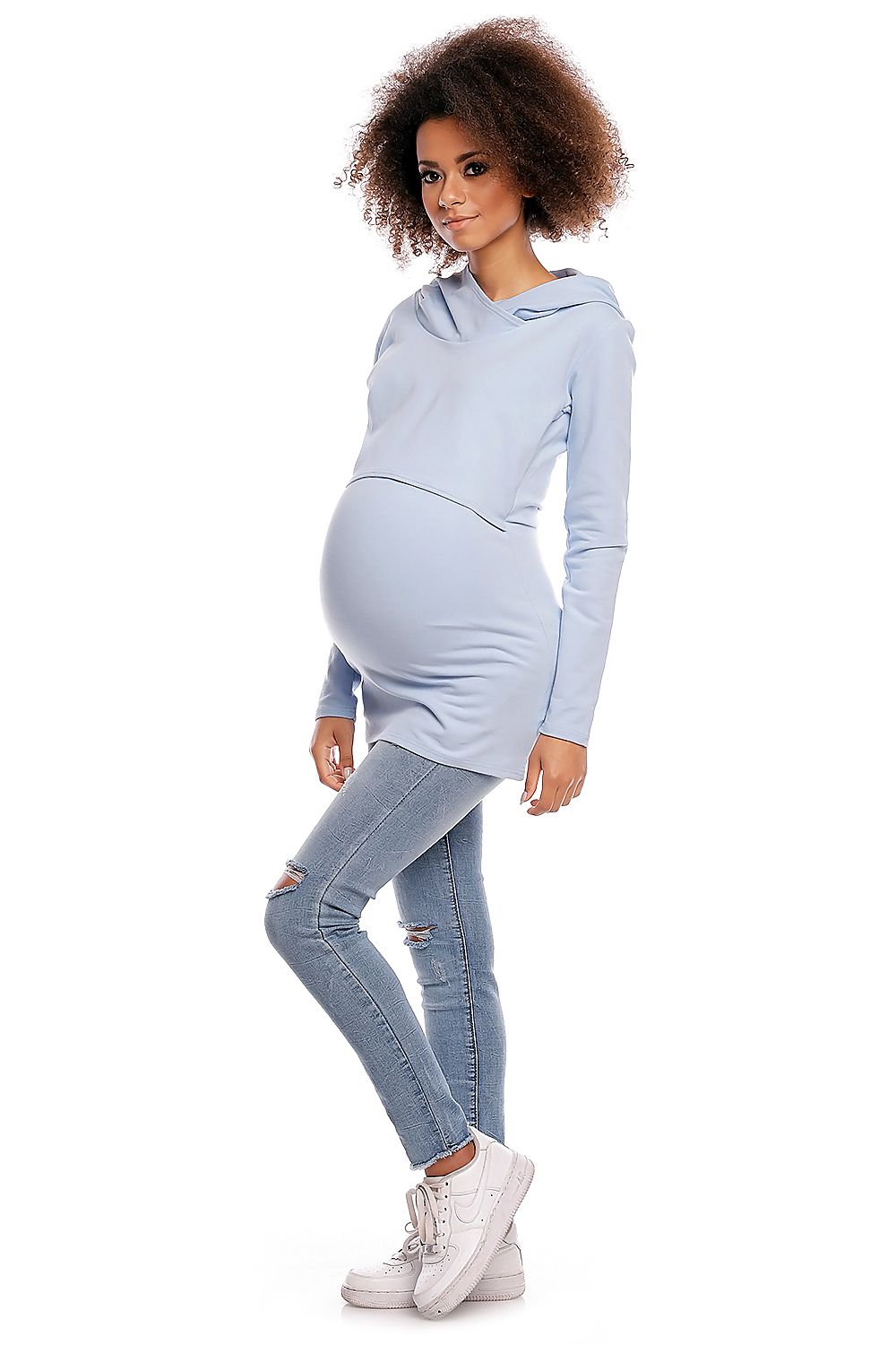  Maternity sweatshirt model 84457 PeeKaBoo 