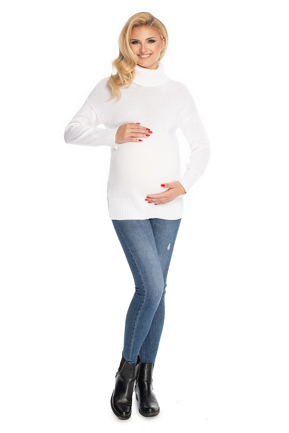  Pregnancy sweater model 147491 PeeKaBoo 