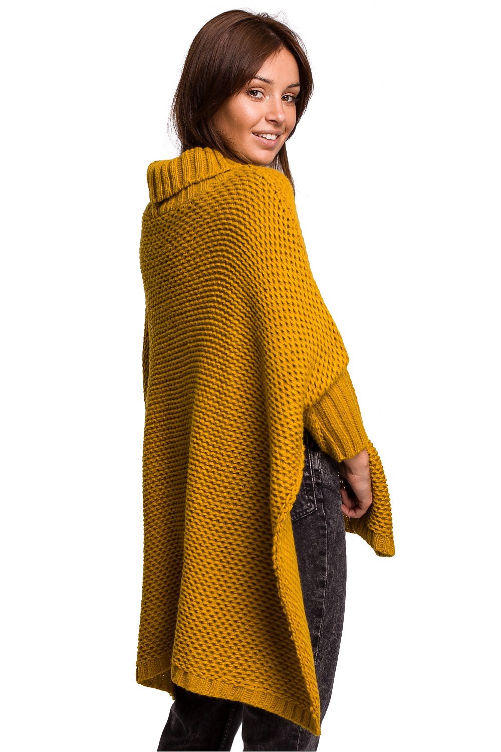  Poncho model 148265 BE Knit 