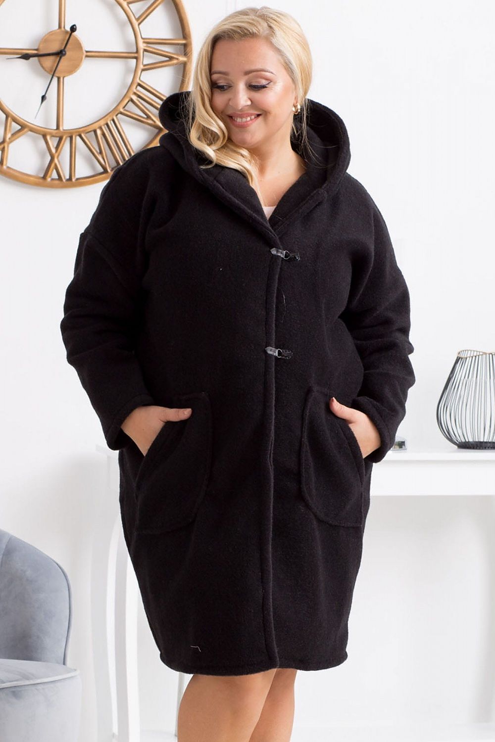  Coat plus size model 172428 Karko 