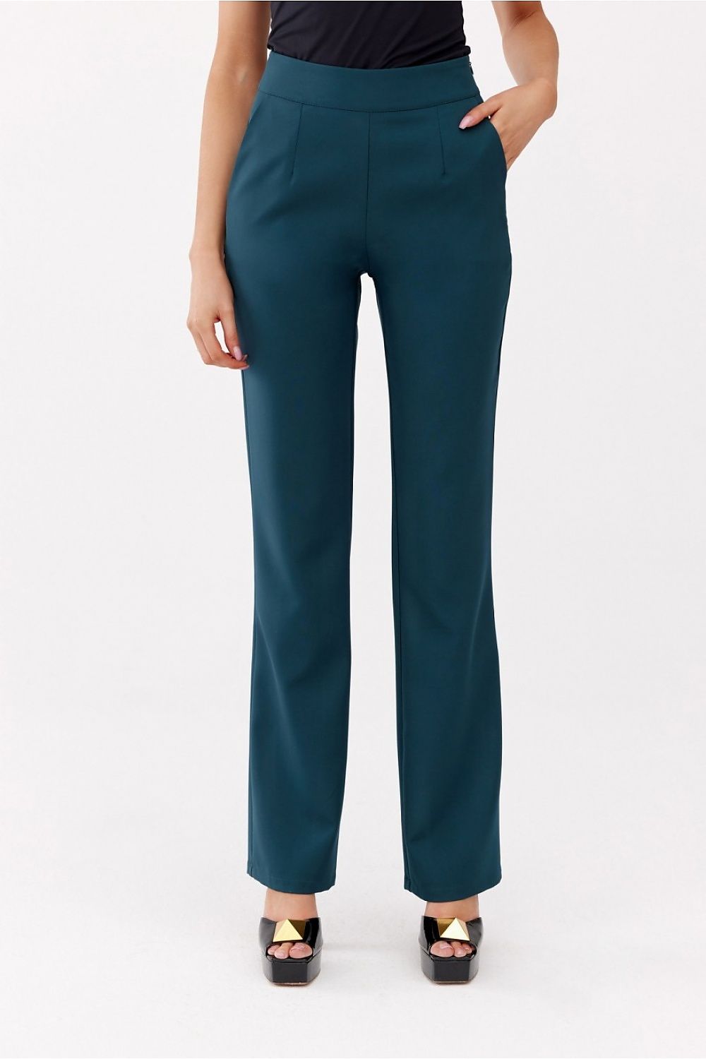  Women trousers model 180743 Roco Fashion 