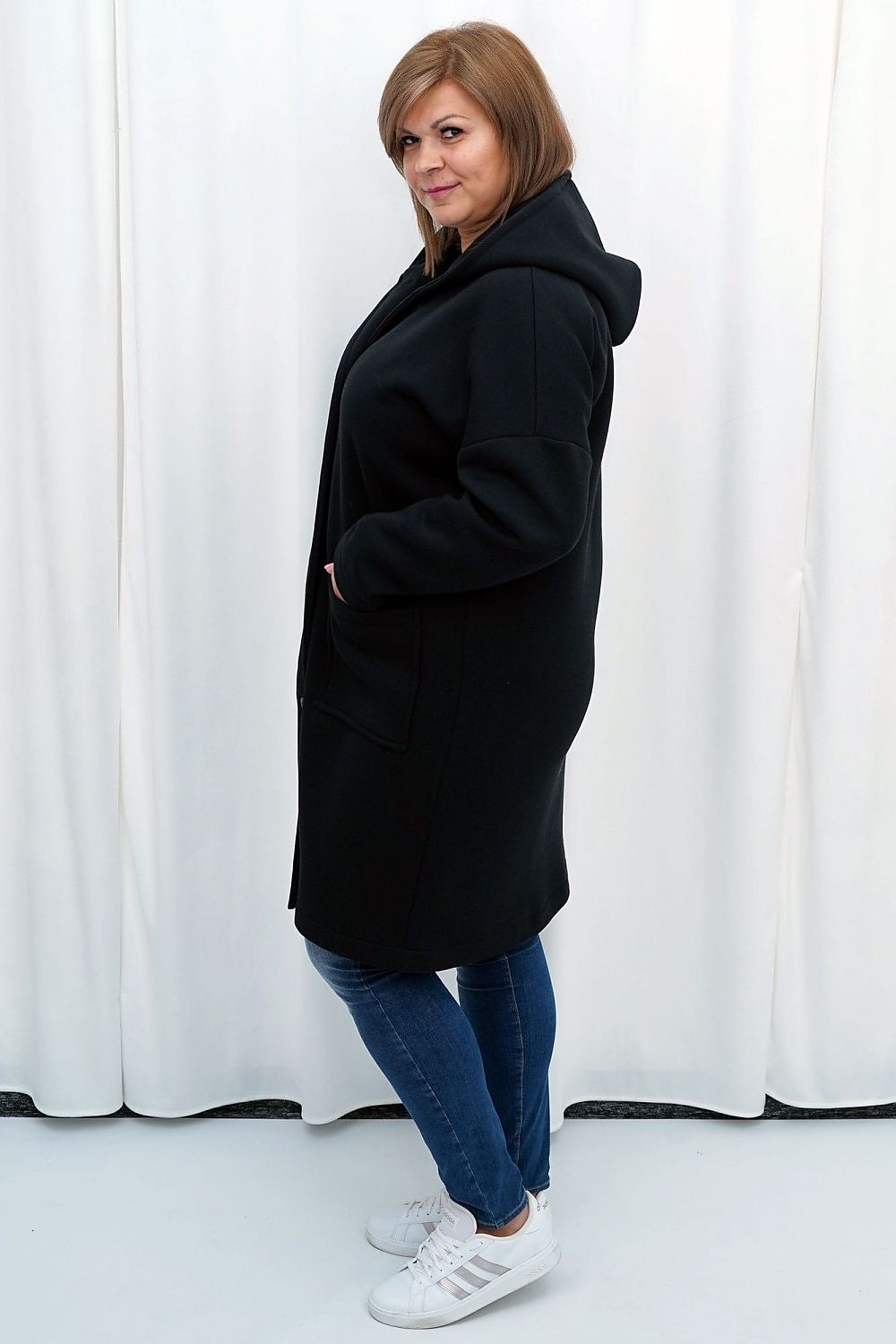  Coat plus size model 184904 Karko 