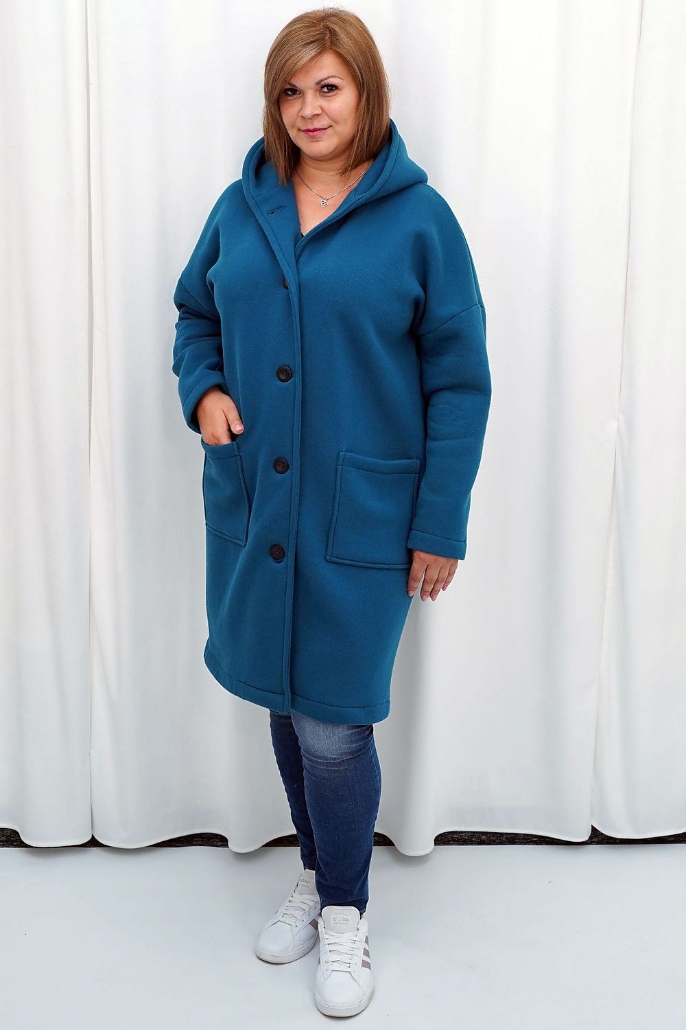  Coat plus size model 184905 Karko 